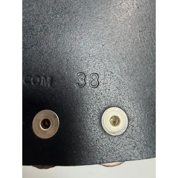 Brave made in Canada Wide Leather Hip Waist Belt size 38 - Picture 2 of 9